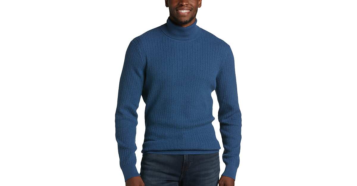 Men's Big & Tall Sweaters Cashmere, Turtlenecks in XL Men's Wearhouse