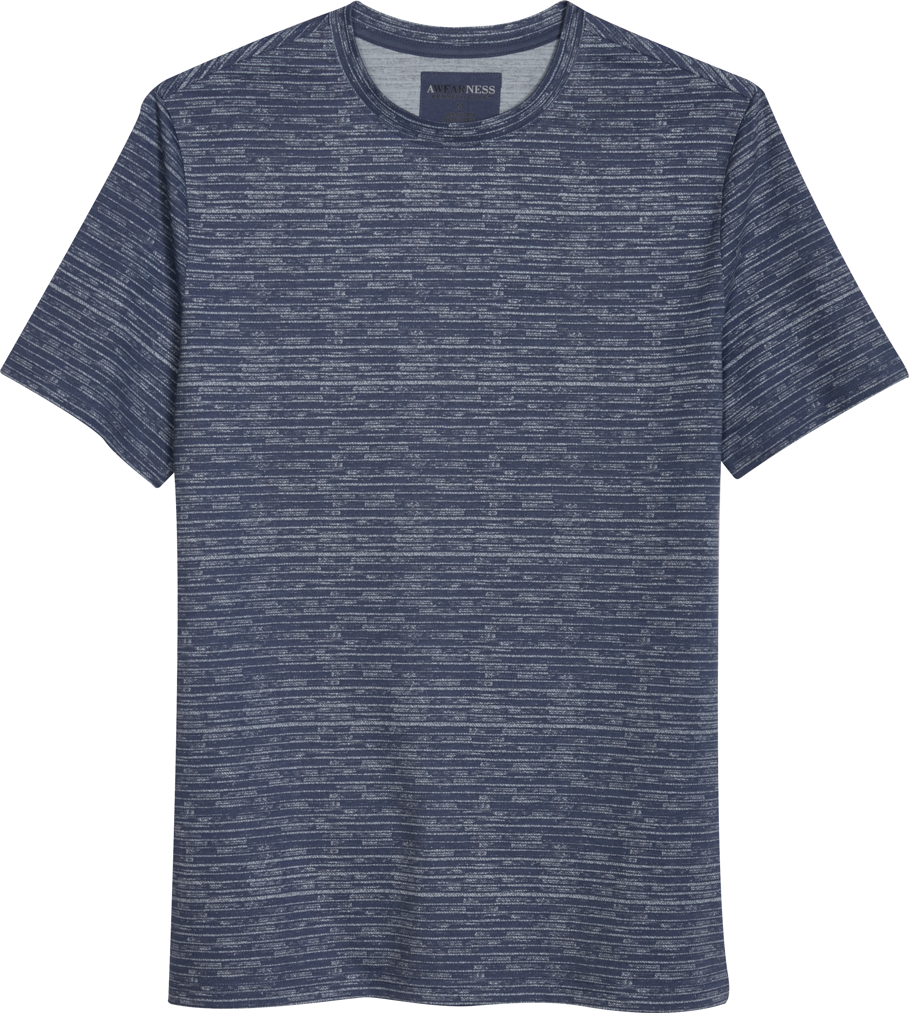 Awearness Kenneth Cole Modern Fit Crew Neck Tee, Blue Brush