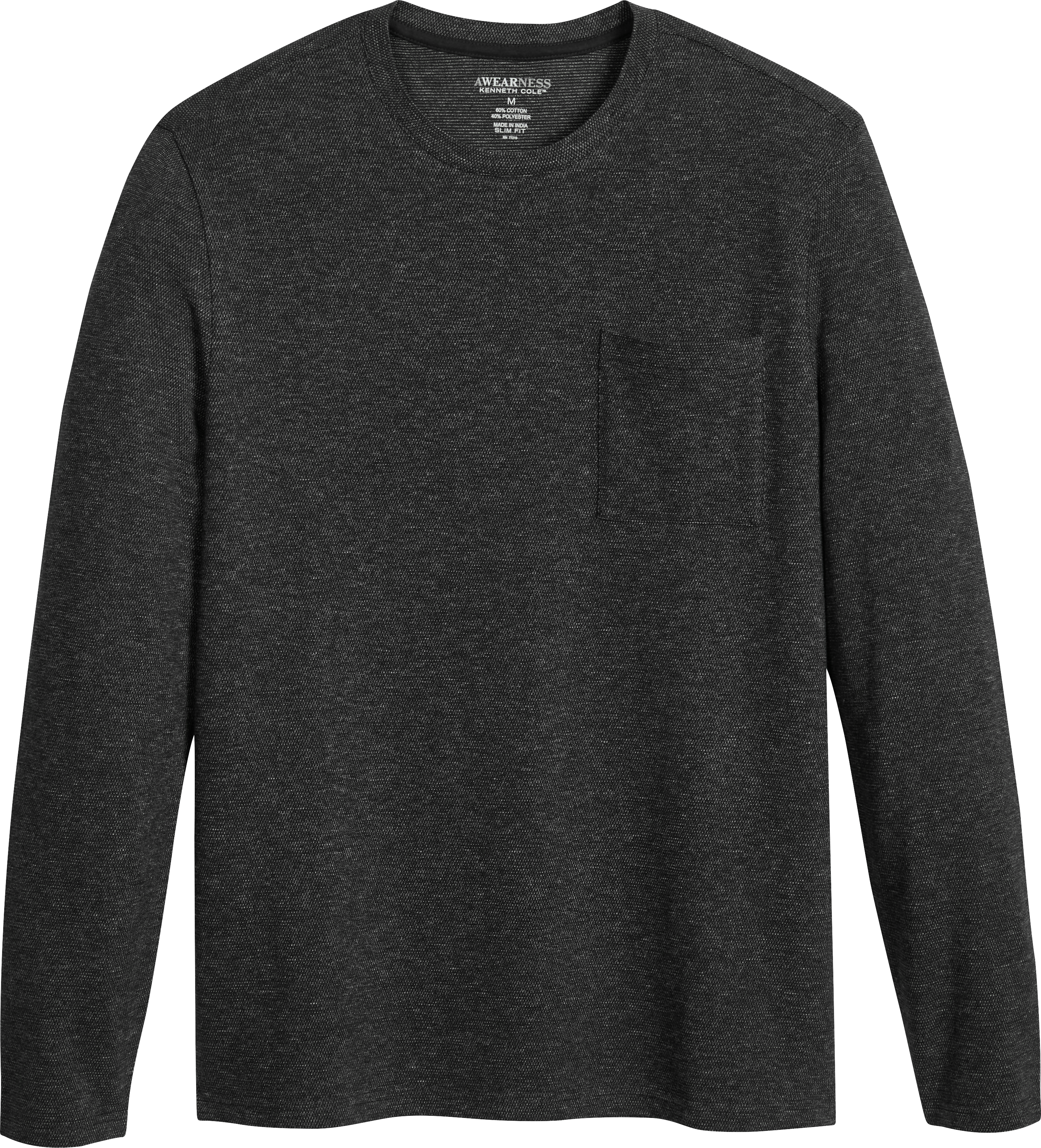 Awearness Kenneth Cole Modern Fit Crew Neck T-Shirt, Gray Matrix