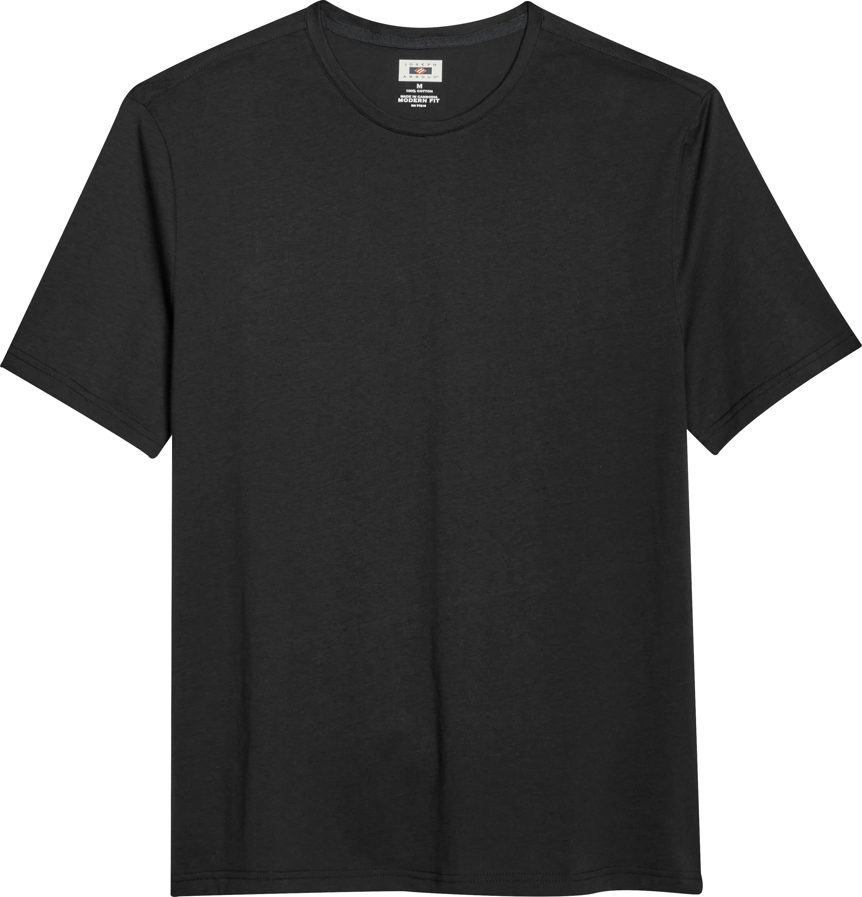 Joseph Abboud Modern Fit Luxe Cotton Jersey Knit Crew Neck T-Shirt