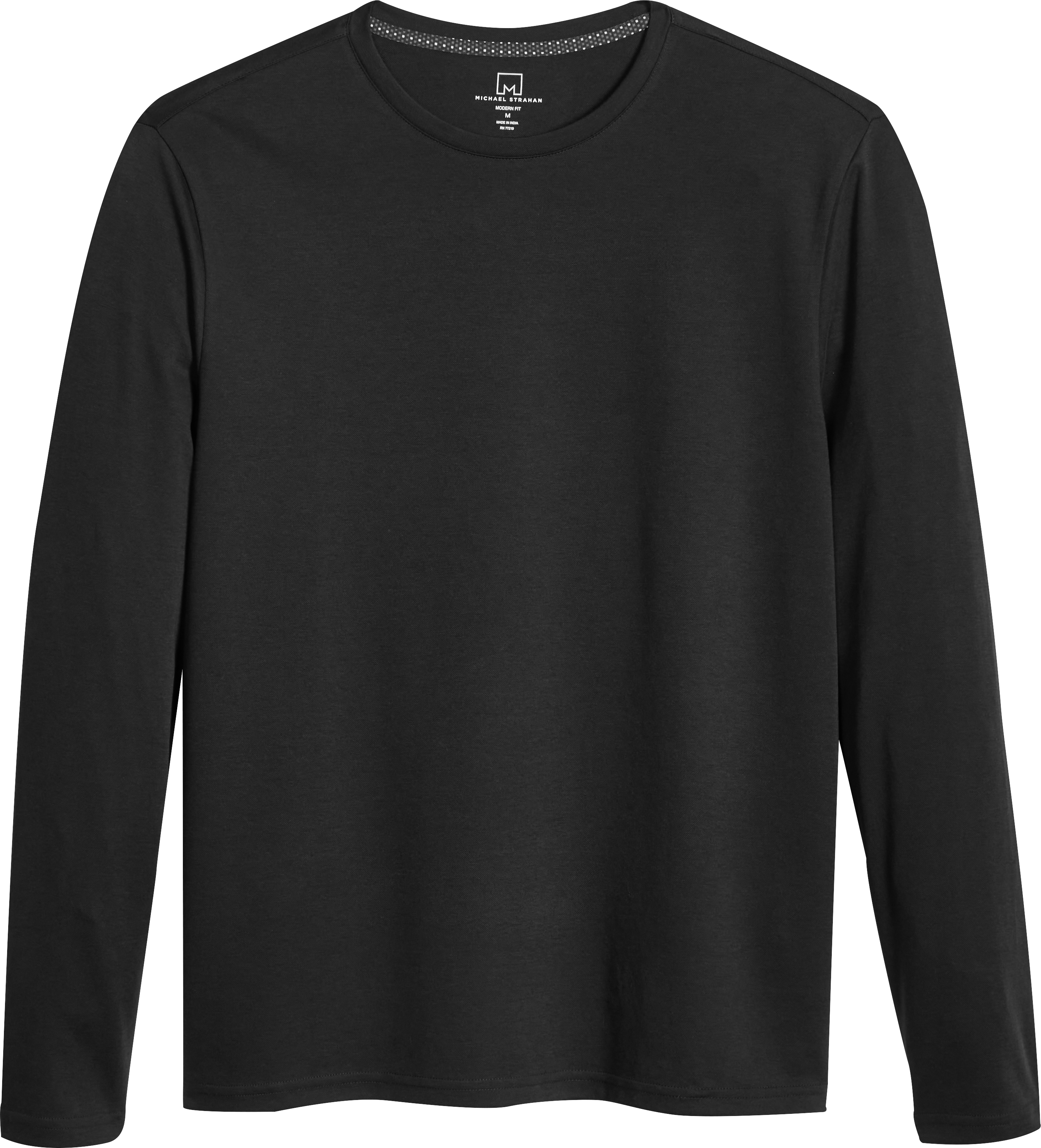 Michael Strahan Modern Fit Crew Neck T-Shirt, Black - Men's Sale | Men ...