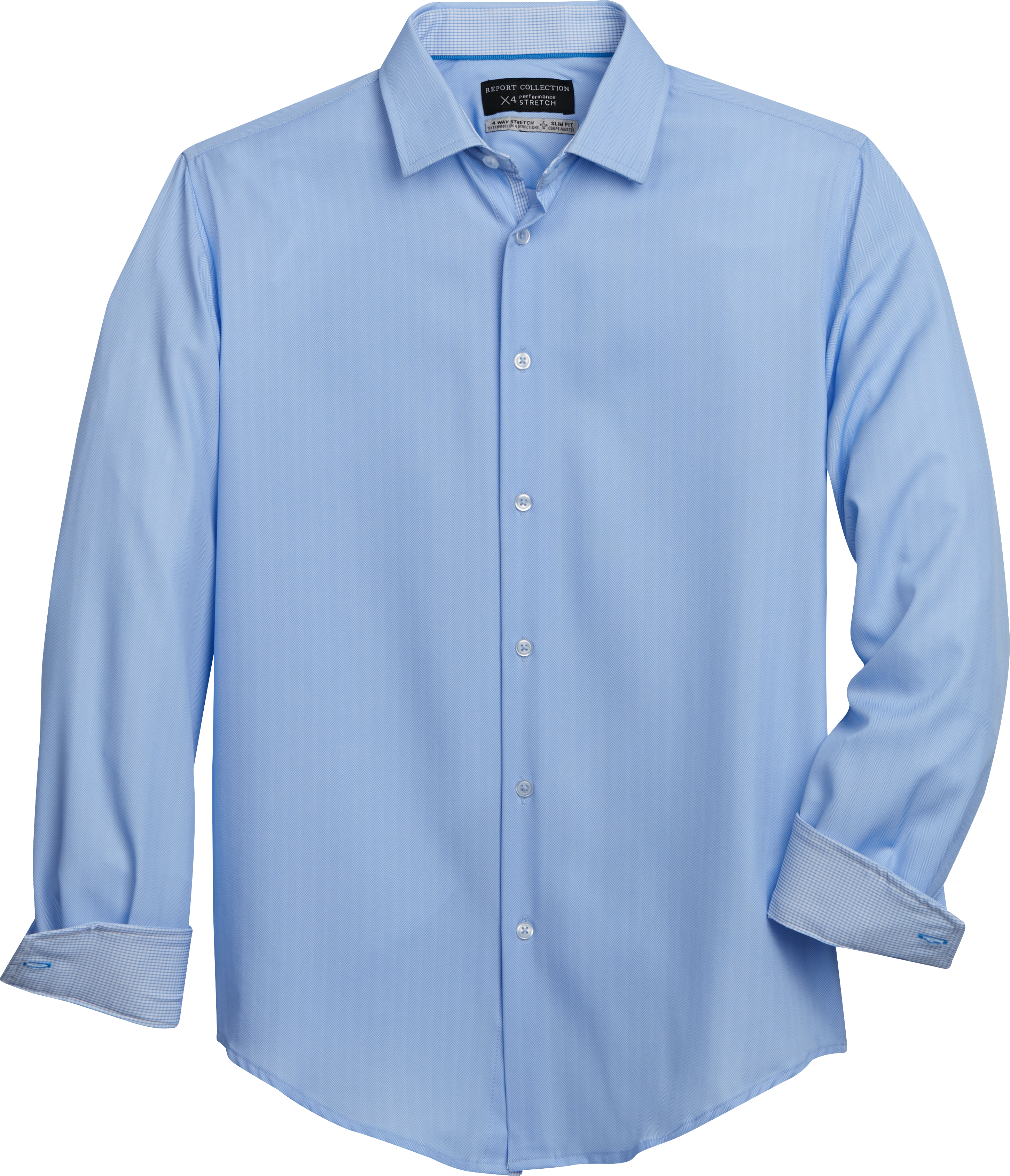 Report Collection Slim Fit Four-Way Stretch Sport Shirt