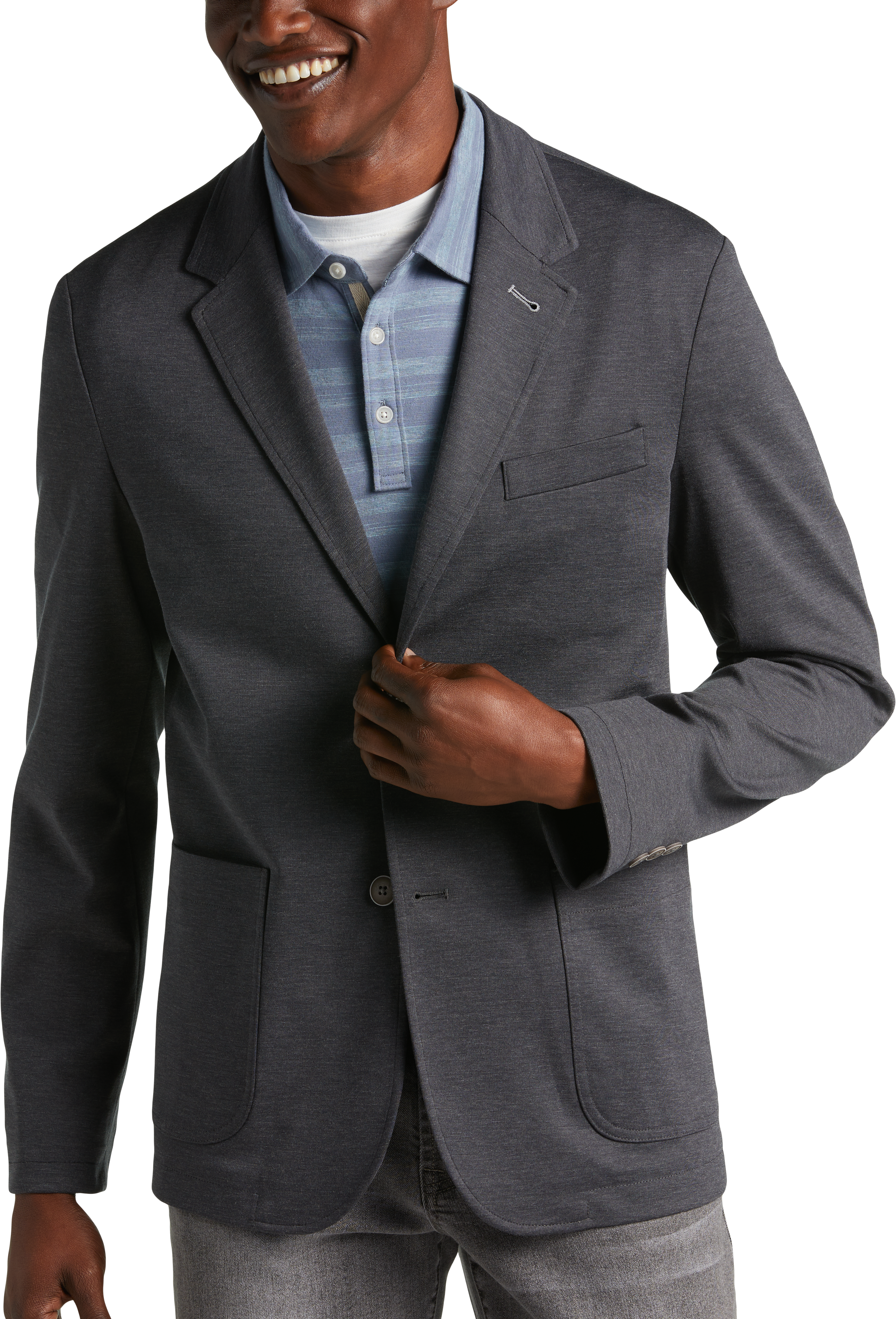 Kenneth Cole Men's Active Mock Neck Jacket | CoolSprings Galleria