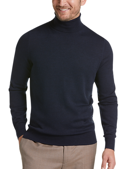 Blue Modern Fit Sweater | Mens Wearhouse