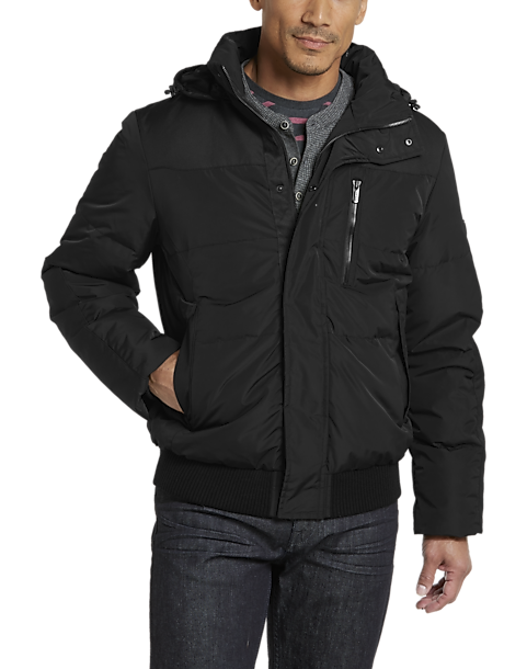 T-Tech by Tumi Black Quilted Jacket - Men's | Men's Wearhouse