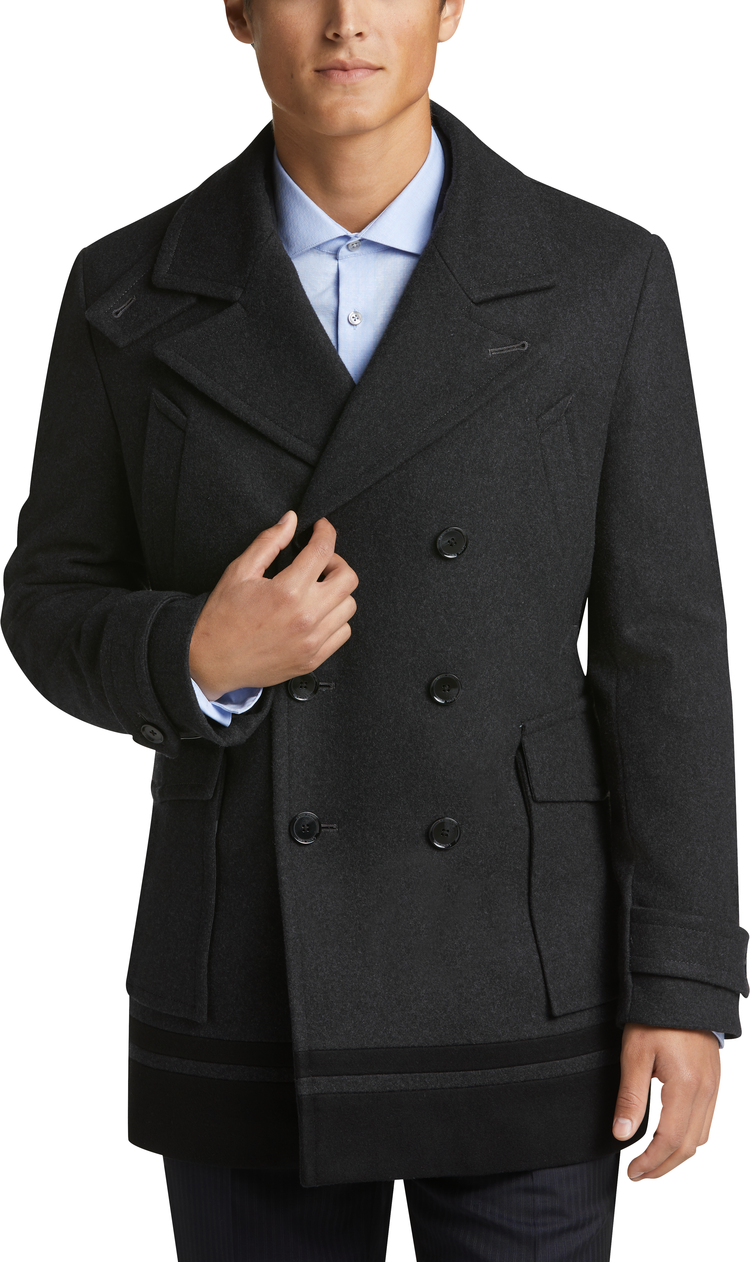 calvin klein peacoat