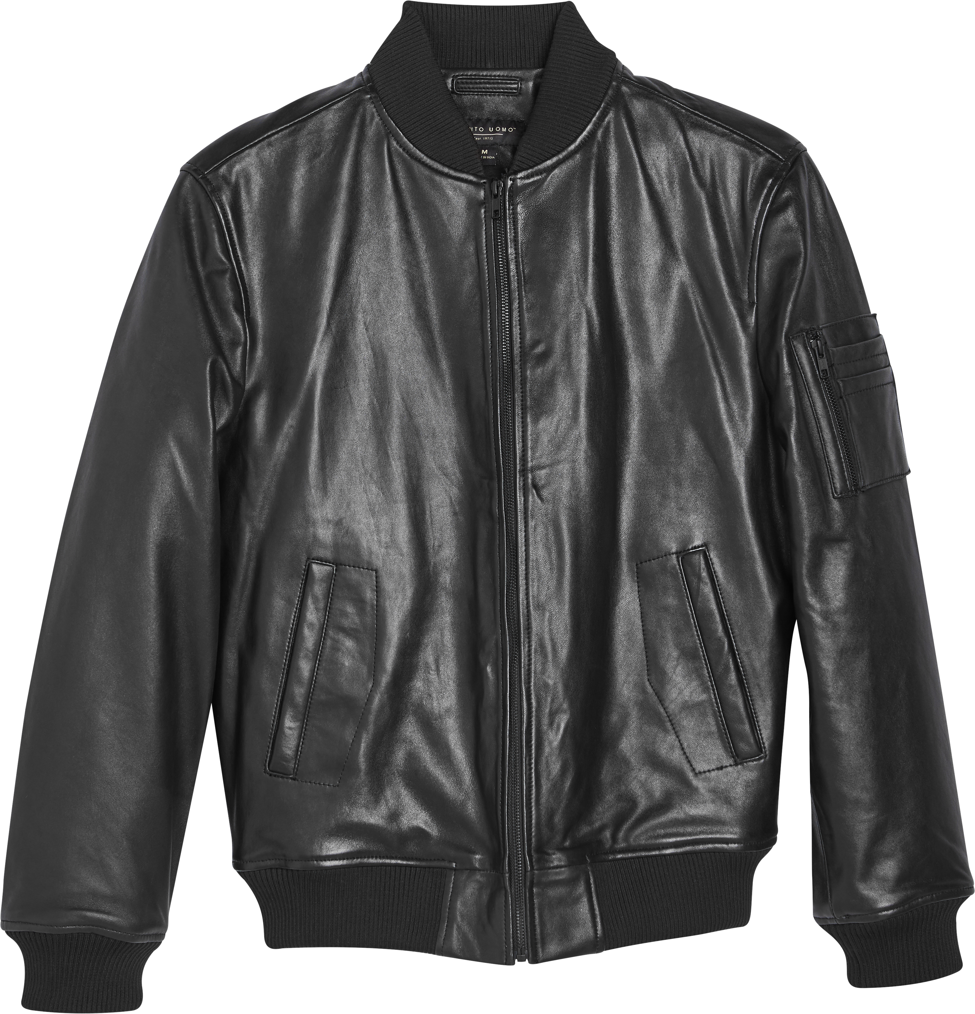 all black aviator jacket