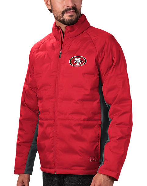 49ers big and tall jackets