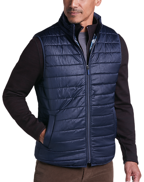 Joseph Abboud Modern Fit Quilted Puffer Vest