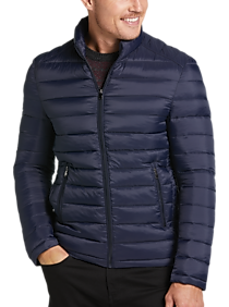 Awearness Kenneth Cole Modern Fit Puffer Jacket, Navy