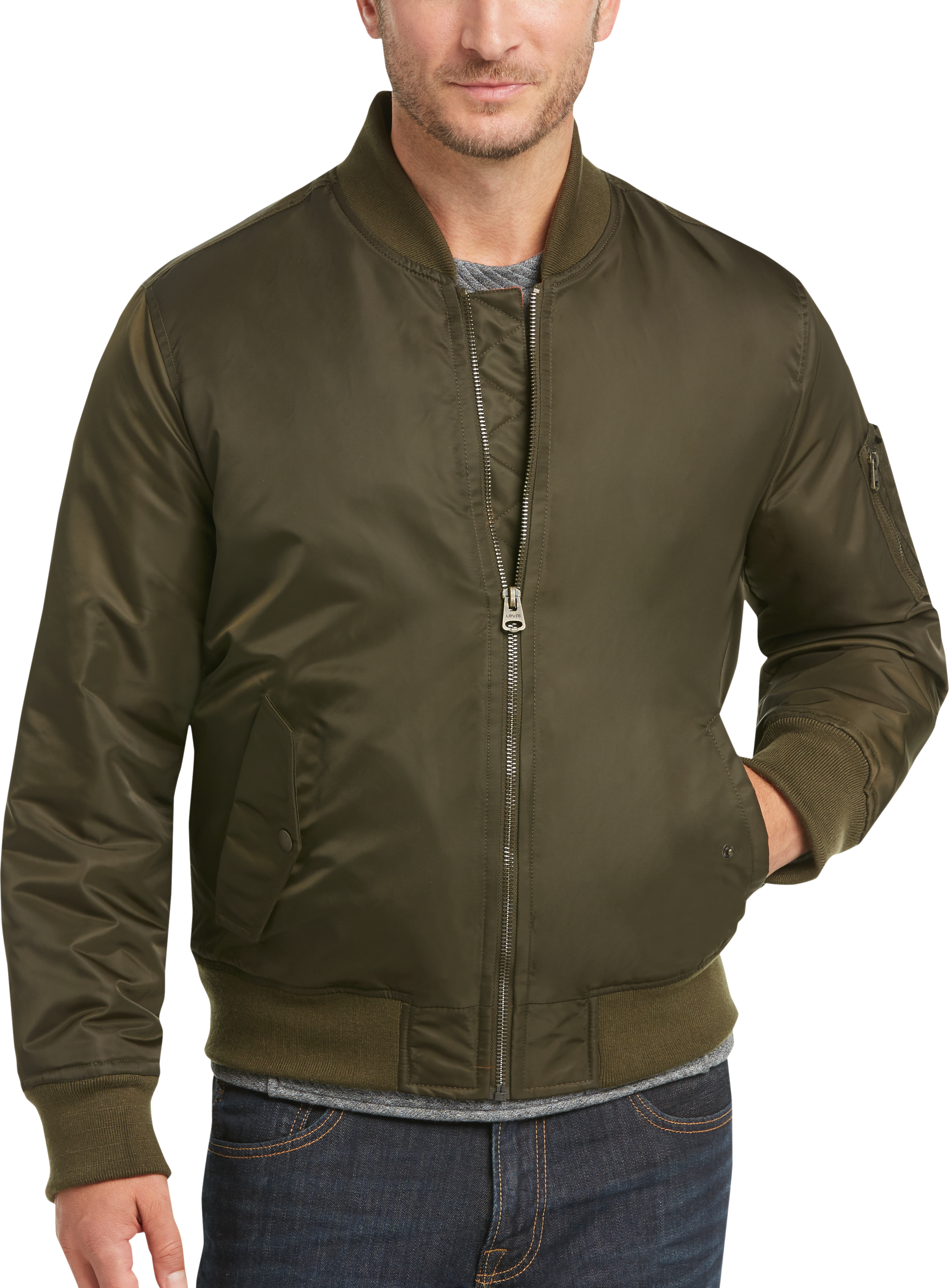 levi bomber jacket mens