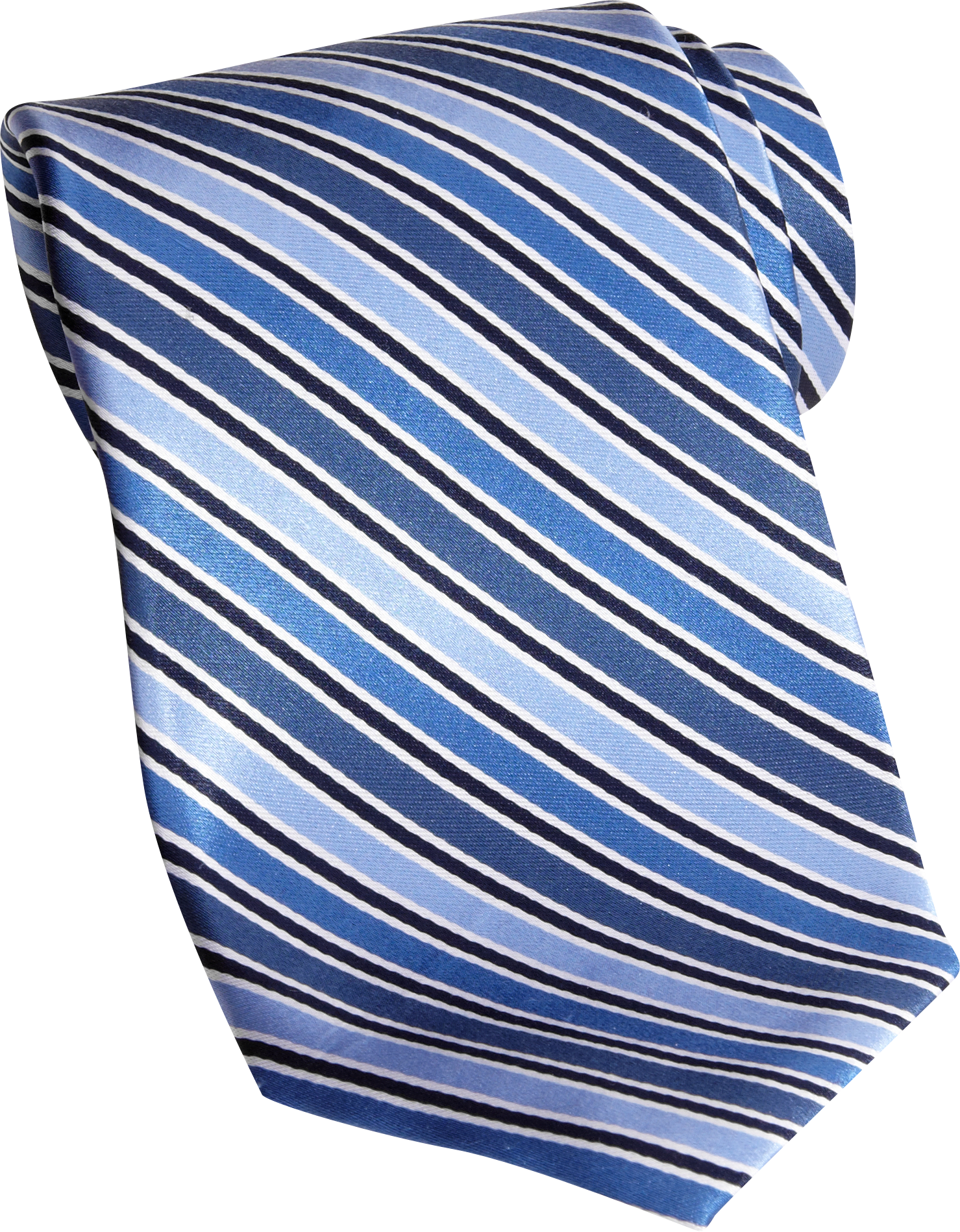 Corsini Seven Fold Blue Stripe Narrow Tie Mens Mens Wearhouse