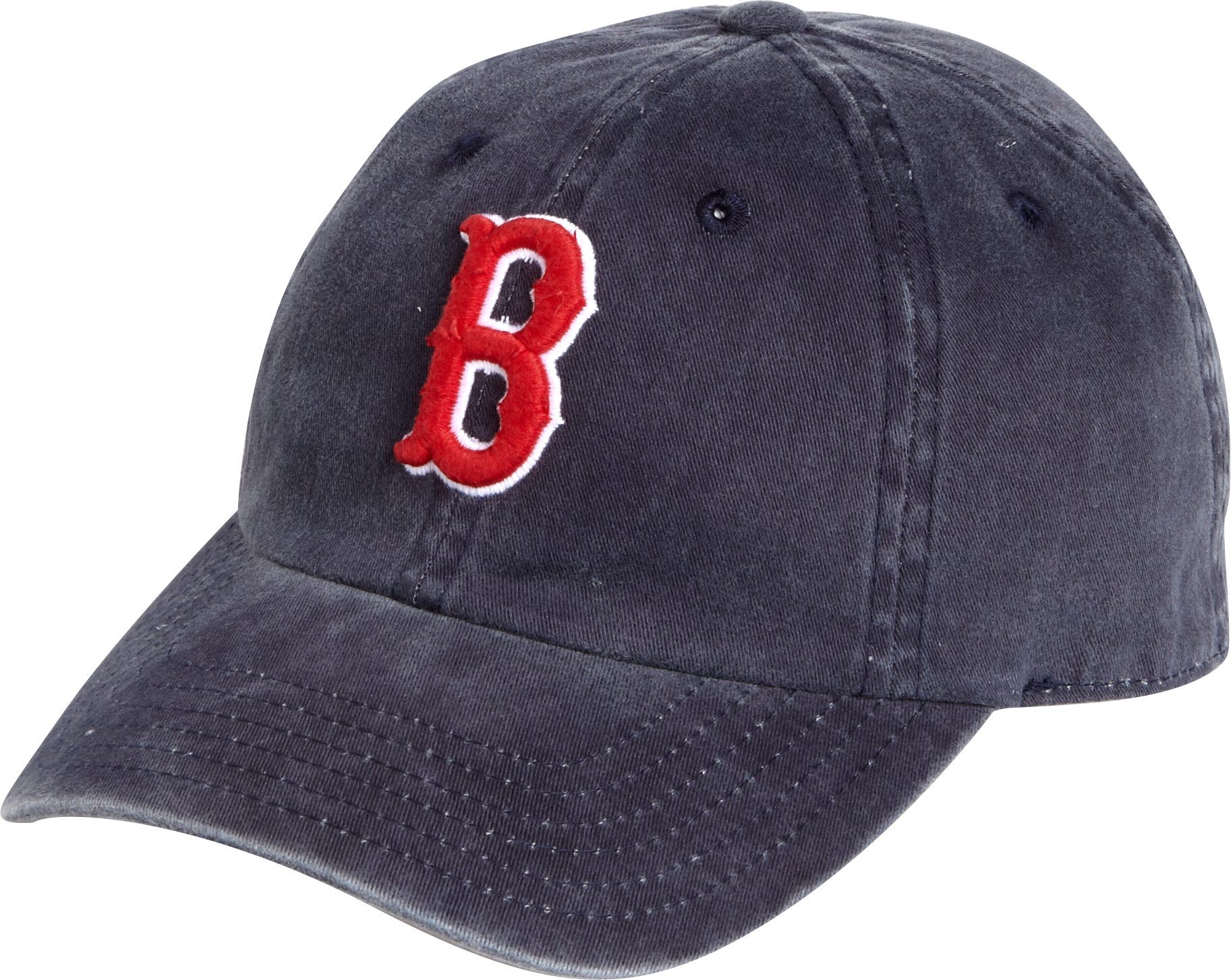 distressed red sox hat