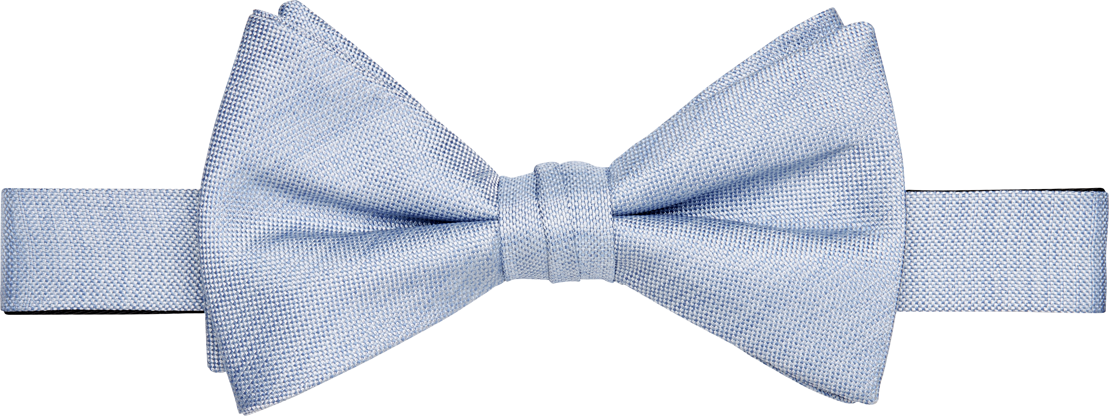 Calvin Klein Blue Woven Pre-Tied Bow Tie - Men's Suits | Men's Wearhouse