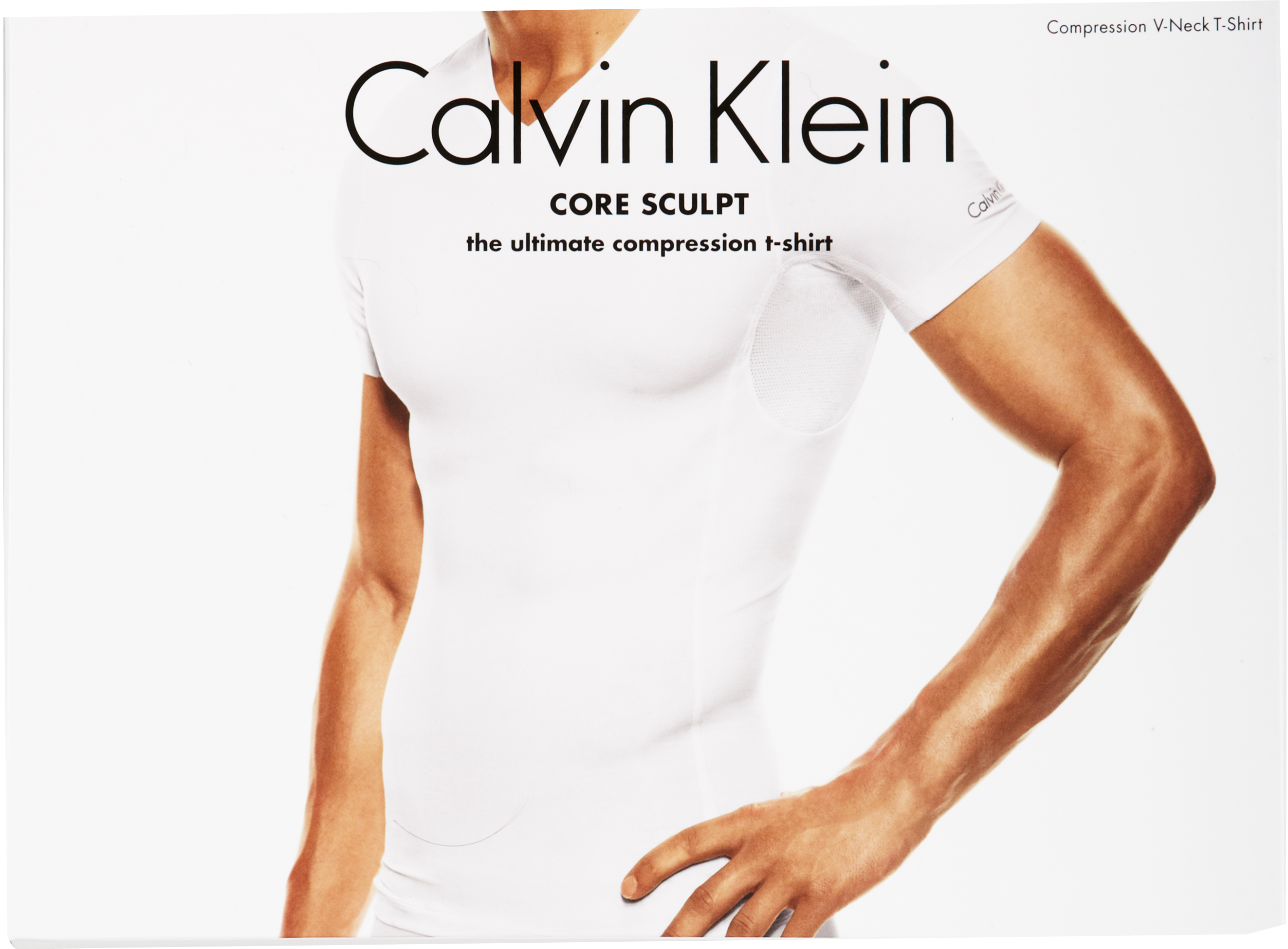 calvin klien white t shirt