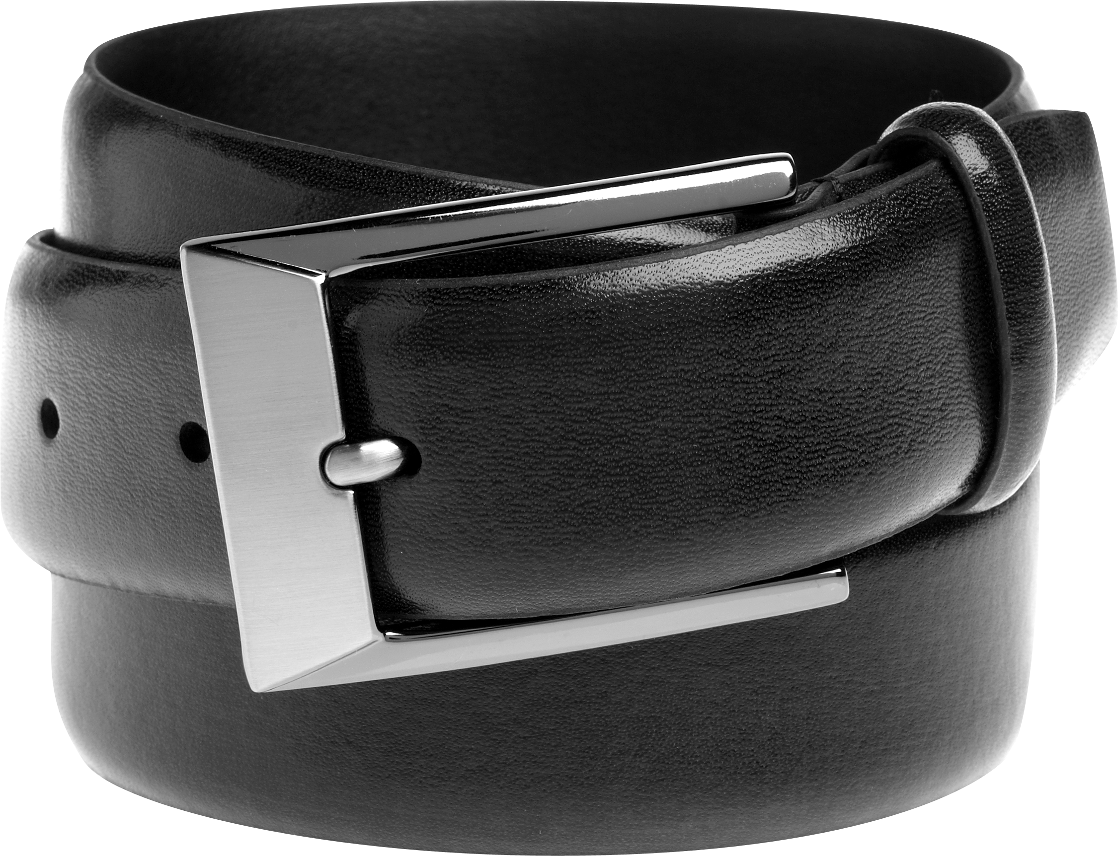 mens black buckle belt