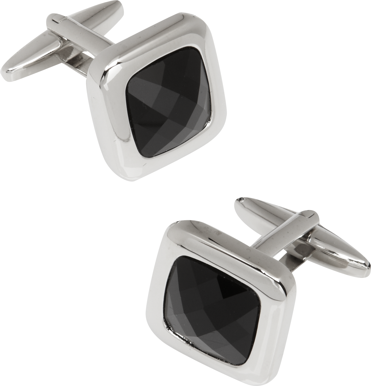 Pronto Uomo Black Cufflinks - Men's Brands | Men's Wearhouse