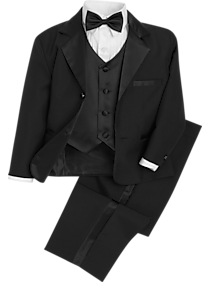 Peanut Butter Collection Black Toddler's Tuxedo