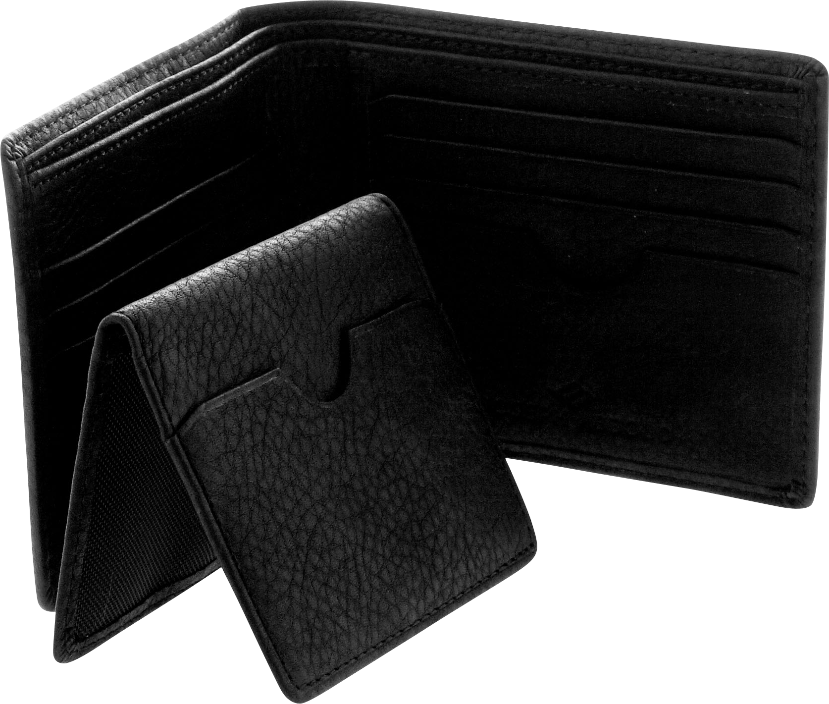 Joseph Abboud Black Leather Bi-Fold Wallet - Men's Brands | Men's Wearhouse
