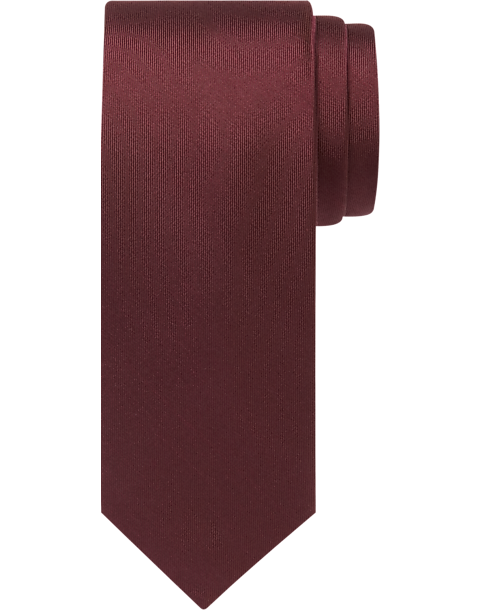 Red Burgundy Tonal Stripe Tie Details about   New Kenneth Cole Men's Skinny 3 in 