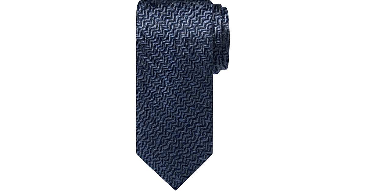 Blue Neck Ties Accessories Men's Wearhouse