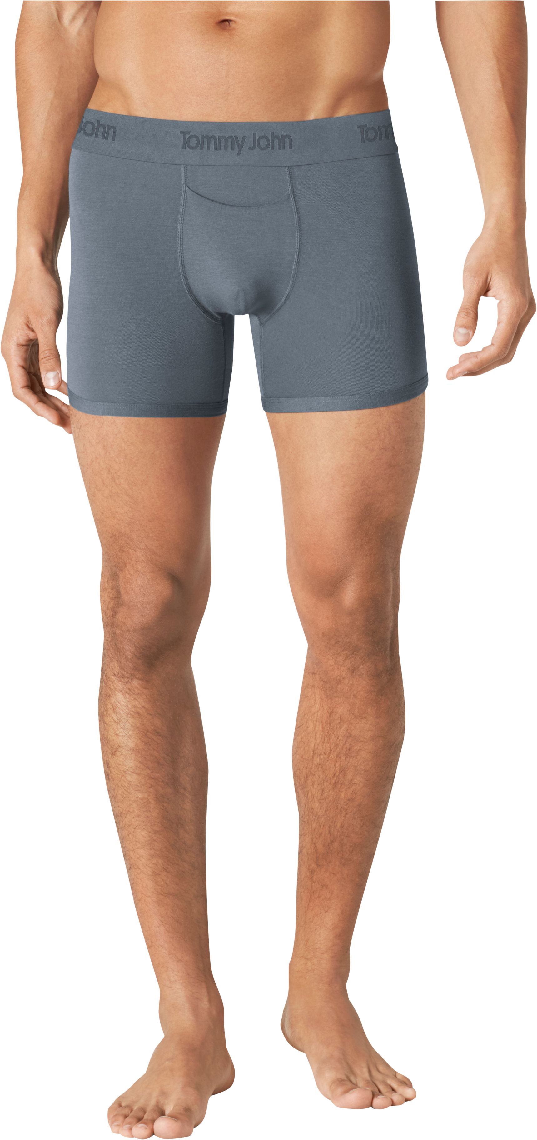 Tommy John Second Skin Trunks, Gray 