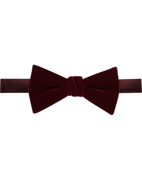 Descubrir 54+ imagen calvin klein burgundy bow tie