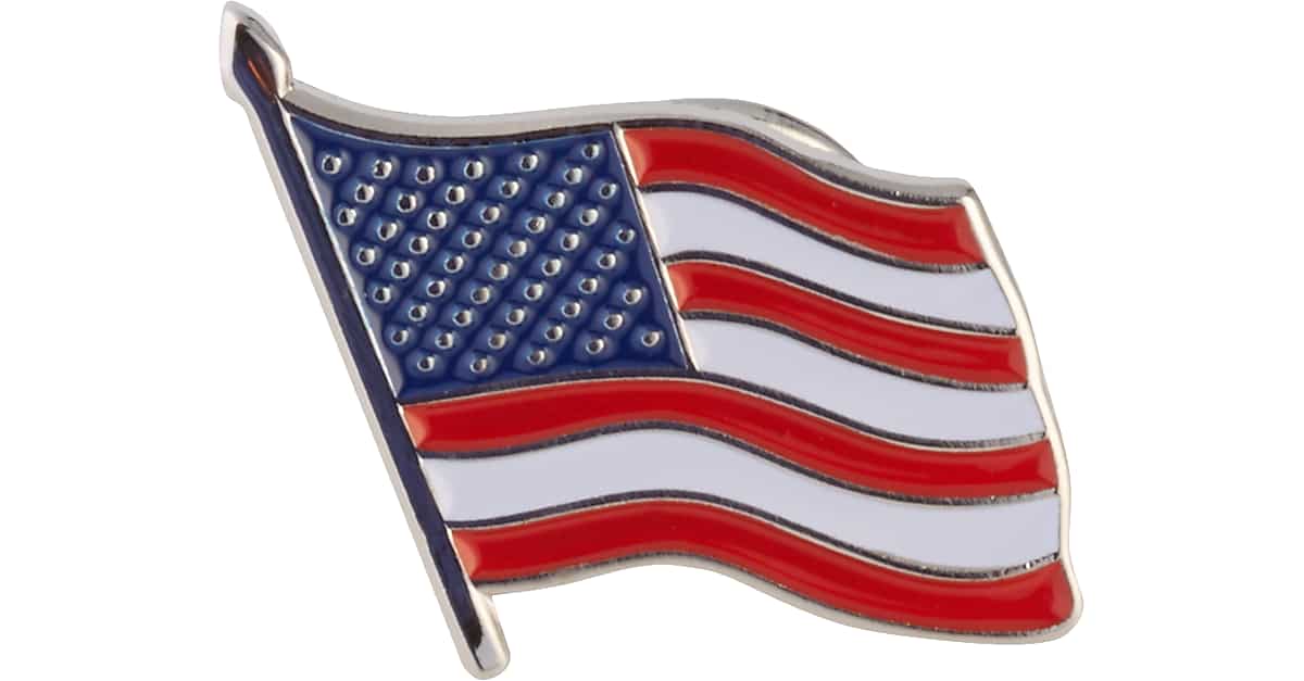 American Flag Lapel Pins USA Lapel Pins US Flag Pins USA Badge Pin Suit Jacket Lapel Pin for Patriotic Display,25 Pack