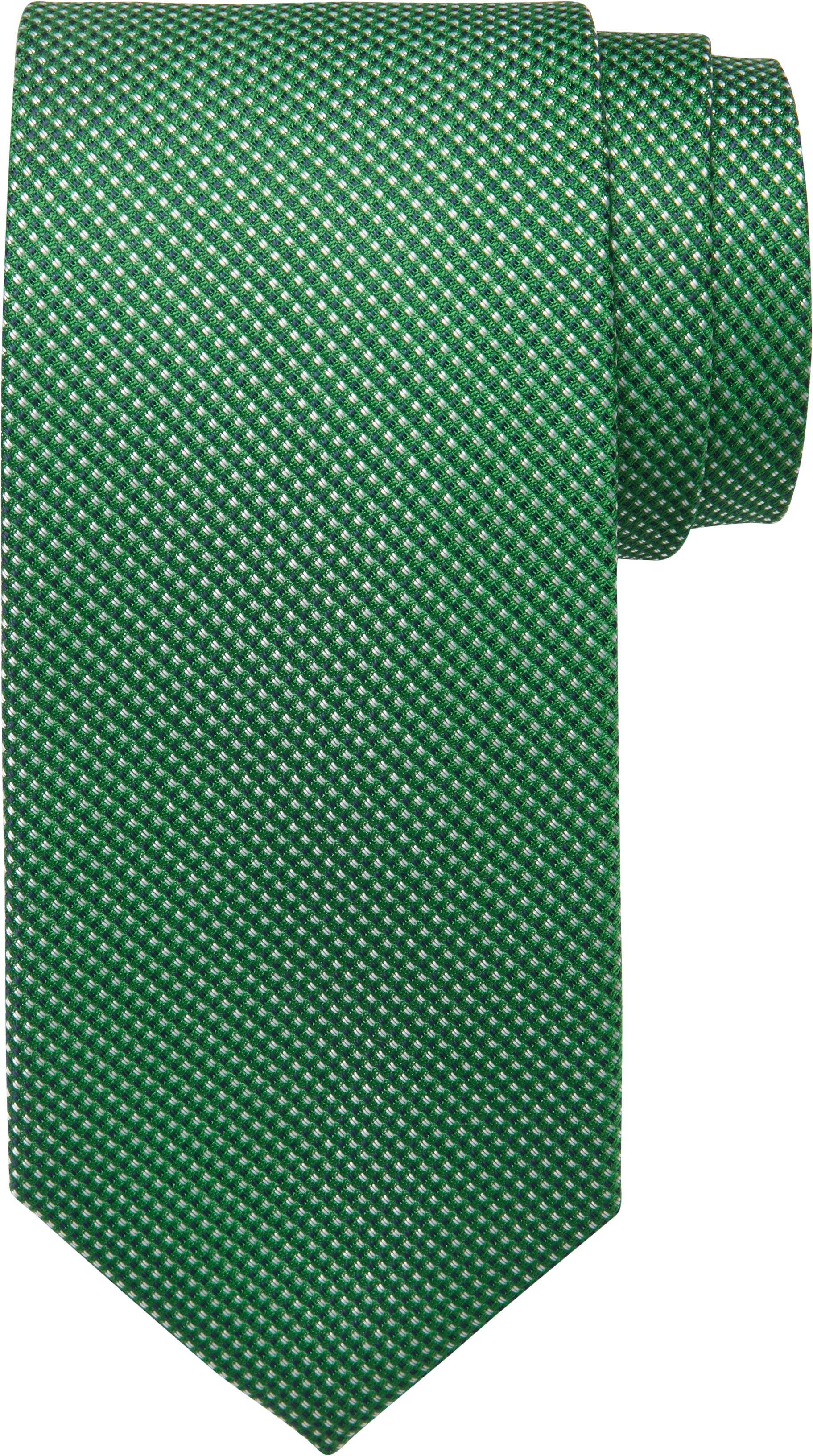 Tommy Hilfiger Green Patterned Narrow Tie - Men's Accessories | Men's ...