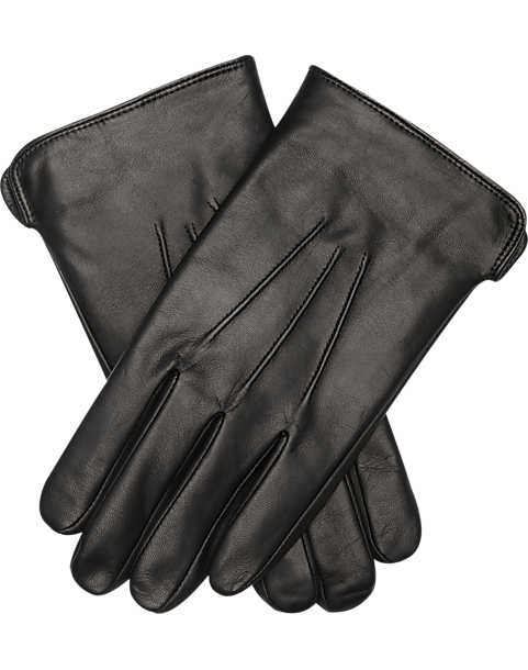 Joseph Abboud Black Leather Gloves - Men's Accessories | Men's Wearhouse zoom in