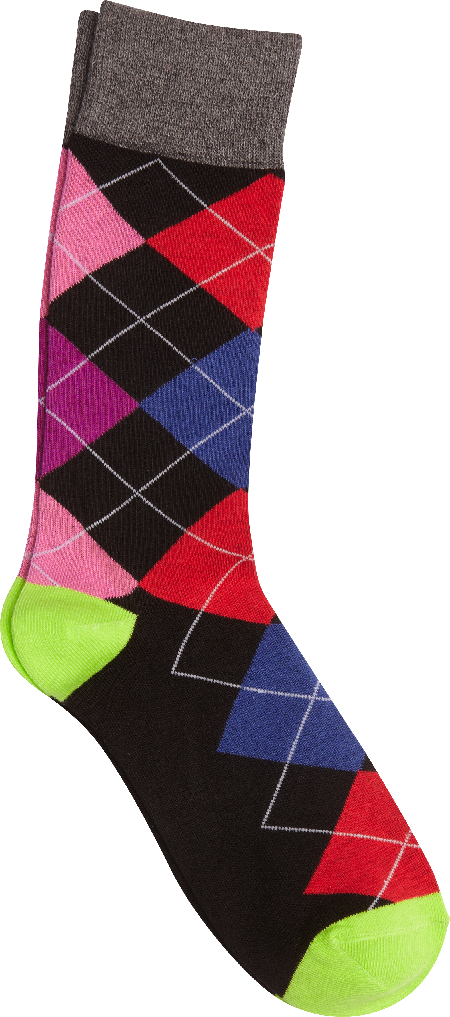 Egara Pink Red And Blue Argyle Socks Men S Accessories Men S Wearhouse