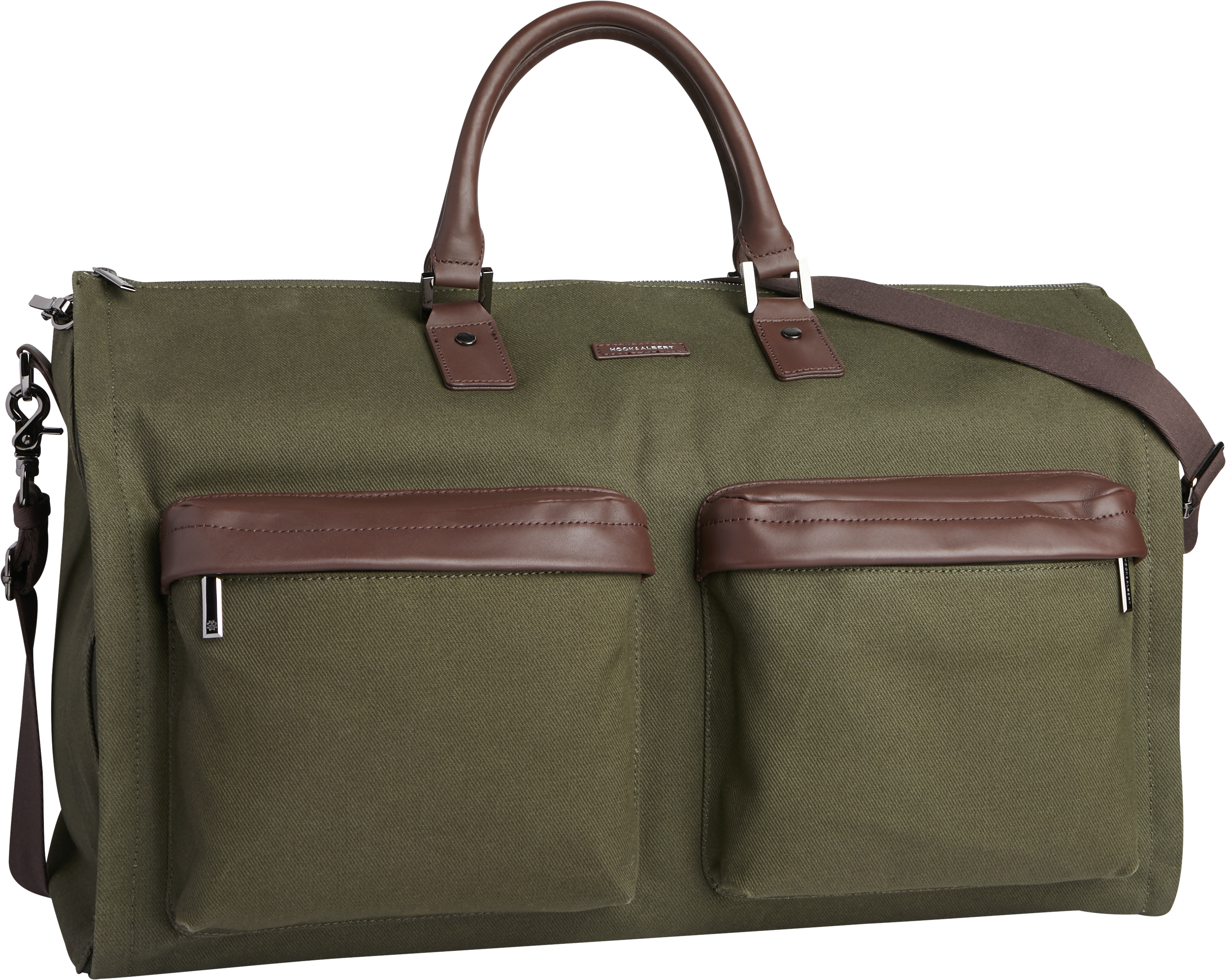 mens garment weekender bag