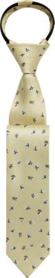 Joseph Abboud Boys Yellow Floral 17-Inch Zippered Tie - Men&#39;s Sale | Men&#39;s Wearhouse