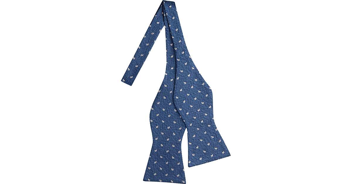 Joseph Abboud Navy Pine SelfTie Bow Tie Men's Men's Wearhouse