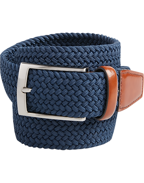 Cobalt blue grey Woven Belt Summer Collection Men Cobalt blue grey Woven Belt Summer Collection Men