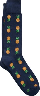 pineapple dress socks