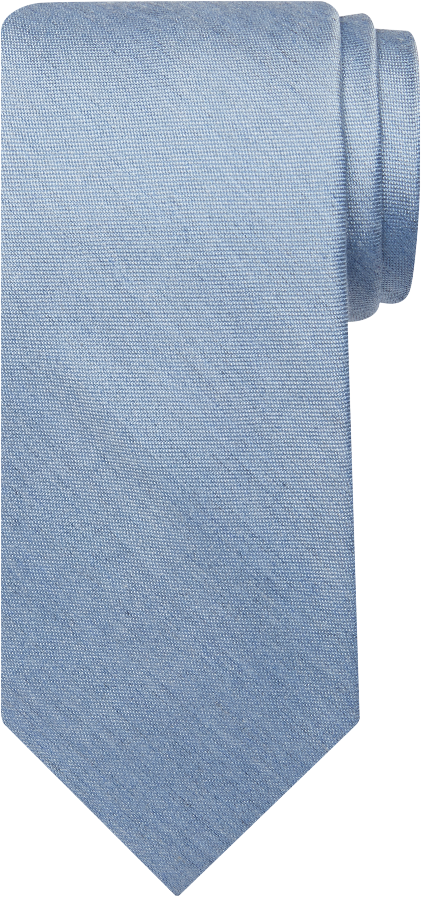 Calvin Klein Blue Textured Narrow Tie - Men's Accessories | Men's Wearhouse