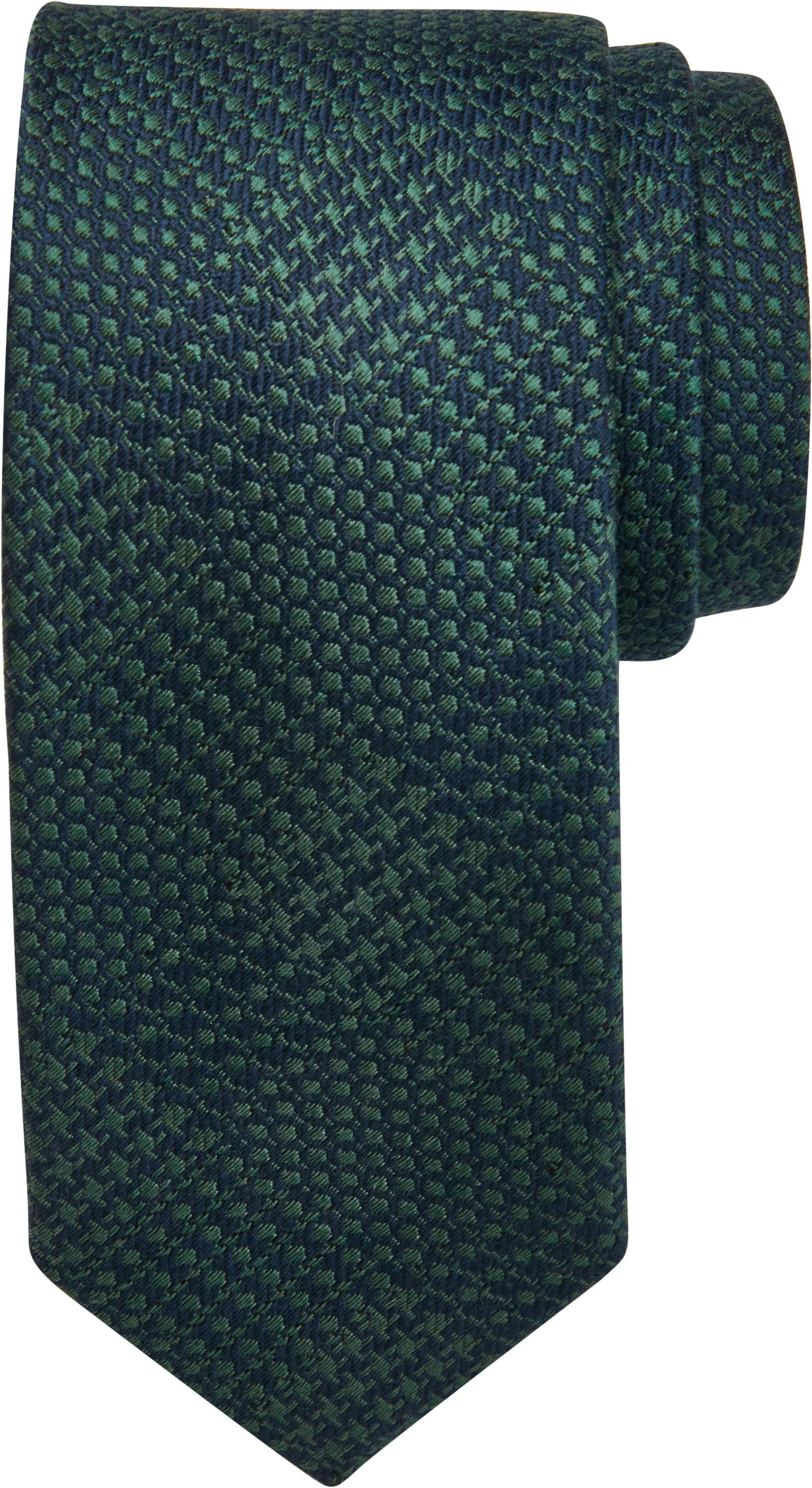 Egara Green Patterned Narrow Tie - Men's Accessories | Men's Wearhouse