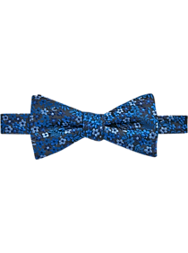Egara Pre-Tied Bow Tie, Blue Floral