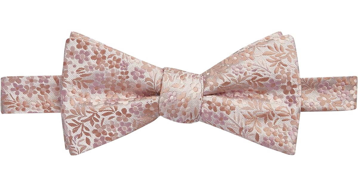 Egara PreTied Bow Tie, Gold Floral Men's Featured Men's Wearhouse