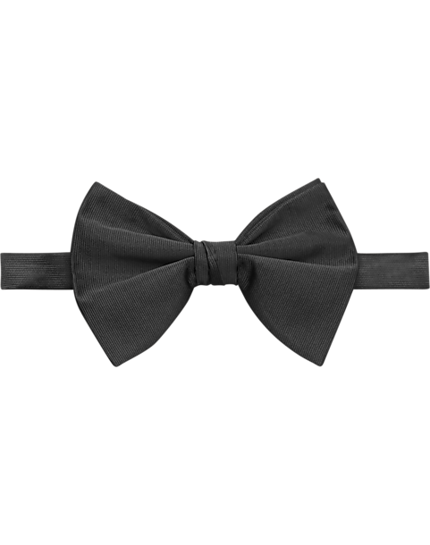 Calvin Klein Black Large Pre-Tied Bow Tie - Men's Suits | Men's Wearhouse