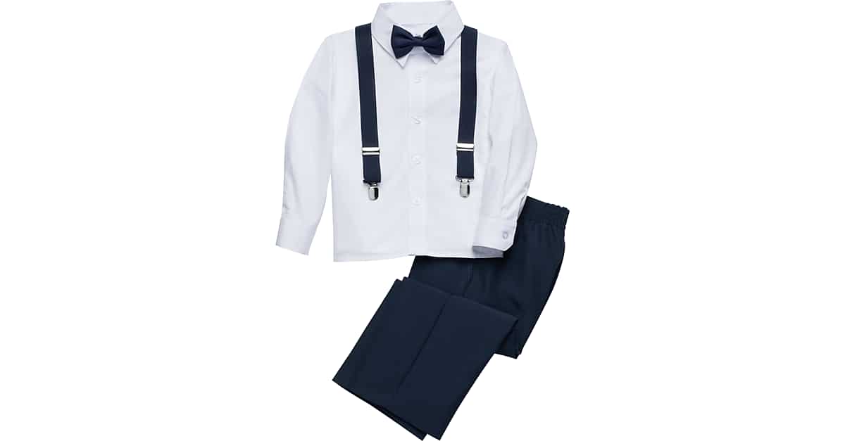 Peanut Butter Collection Toddler Boys Blue Tuxedo Men's Suits Men's