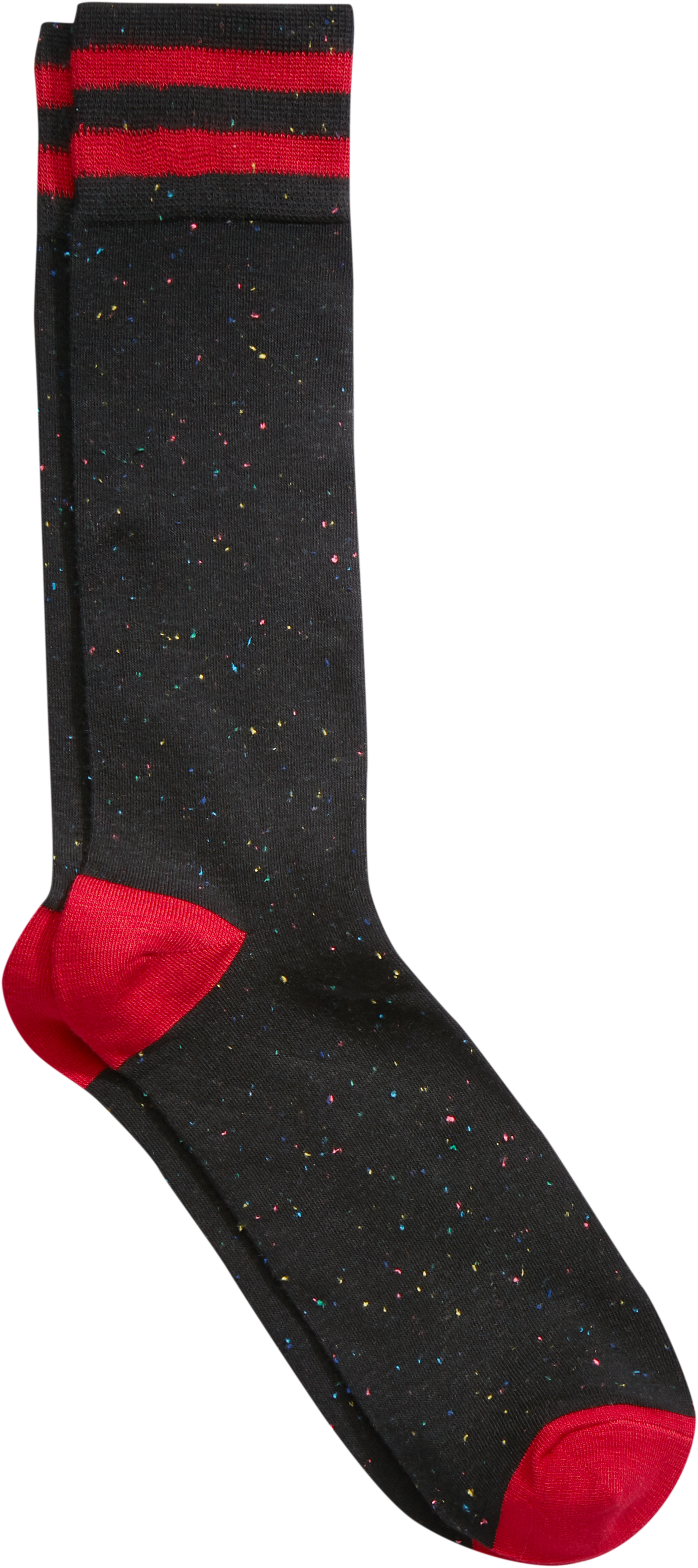 Egara Black And Red Stripe Socks 1 Pair Mens Accessories Mens 1231