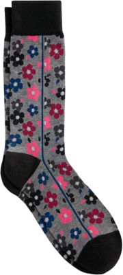 mens floral socks