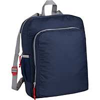 Mens Wearhouse Navy Packable Backpack Deals