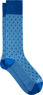 Happy Socks Blue Flamingo Dress Socks 1 Pair Men S Accessories Men S Wearhouse