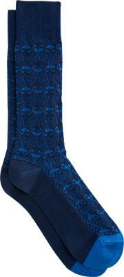 Happy Socks Dark Blue Scissors Dress Socks 1 Pair Men S Accessories Men S Wearhouse