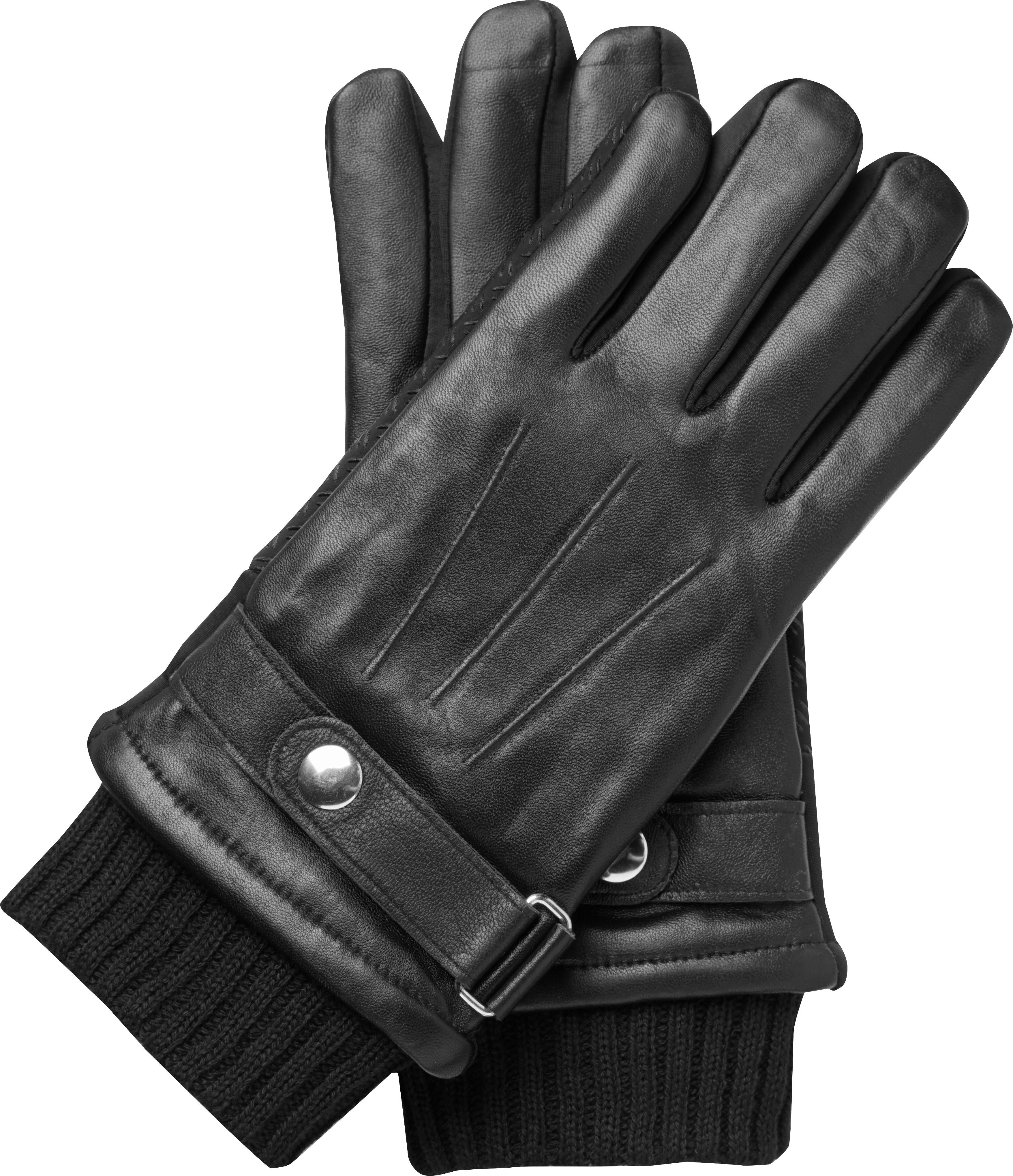 mens black gloves