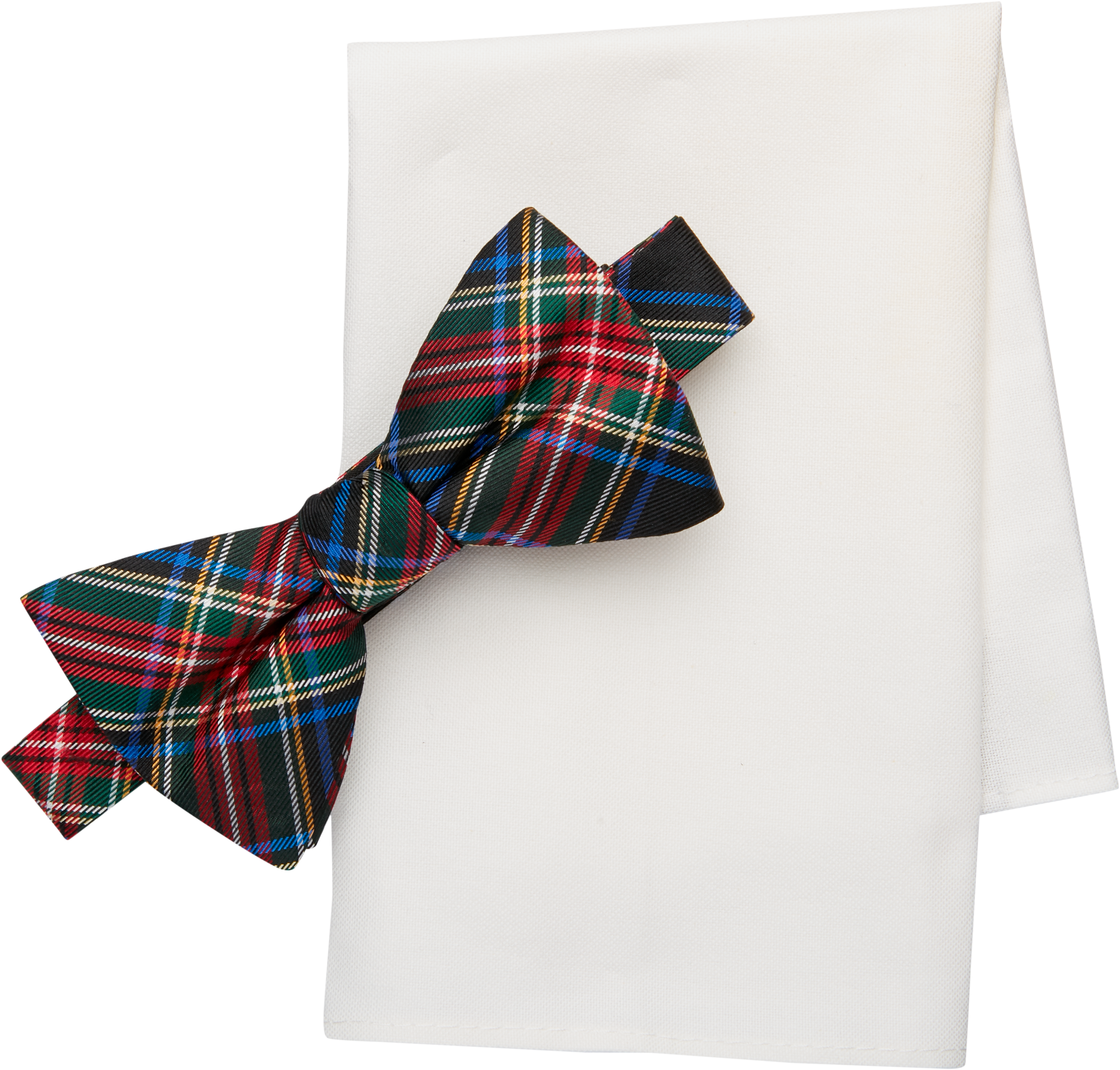 tommy hilfiger bow tie and pocket square set