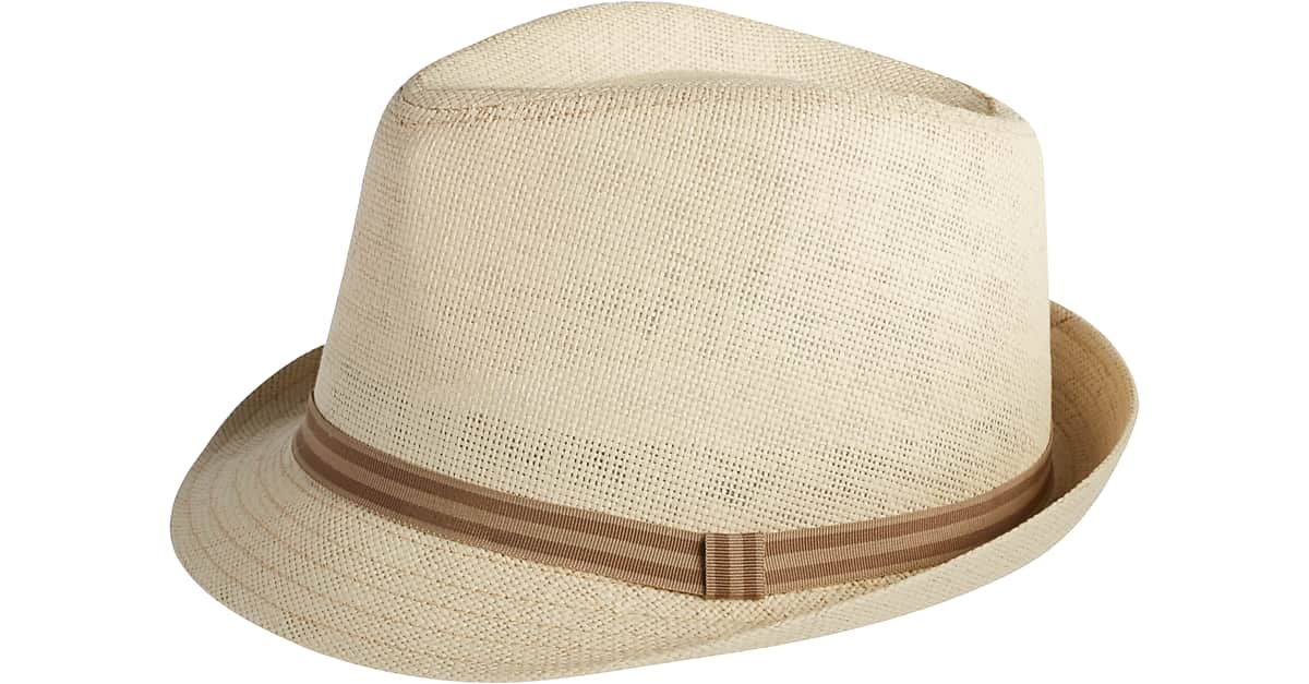 Free Authority Natural Fedora Hat Men's Sale Men's Wearhouse